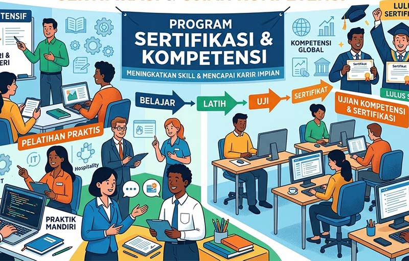 6 Program Sertifikasi & Ujian Kompetensi