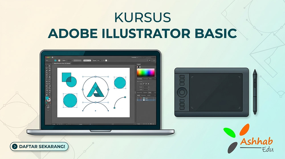 Kursus Adobe Illustrator Basic Ashhabedu 26