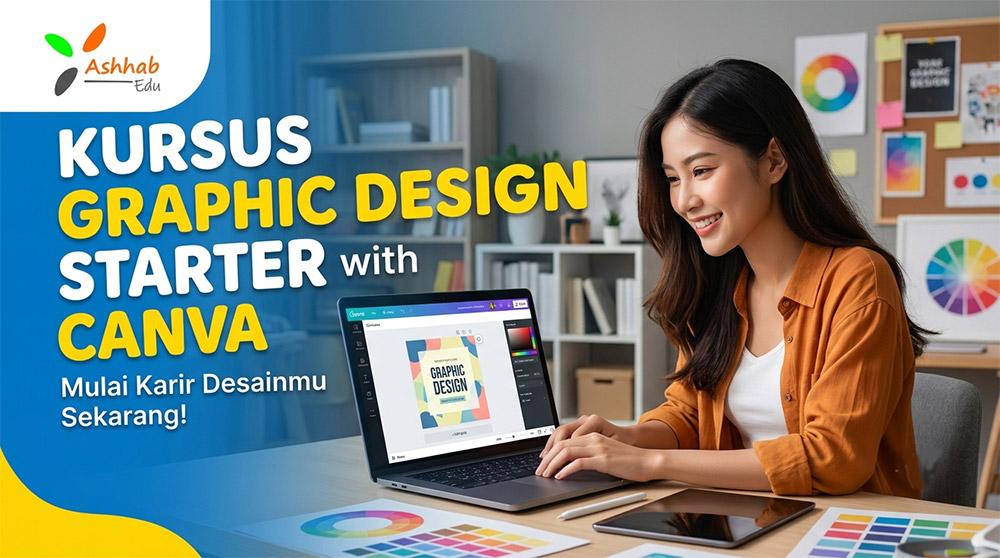 Kursus Graphic Design Starter with Canva Ashhabedu 26