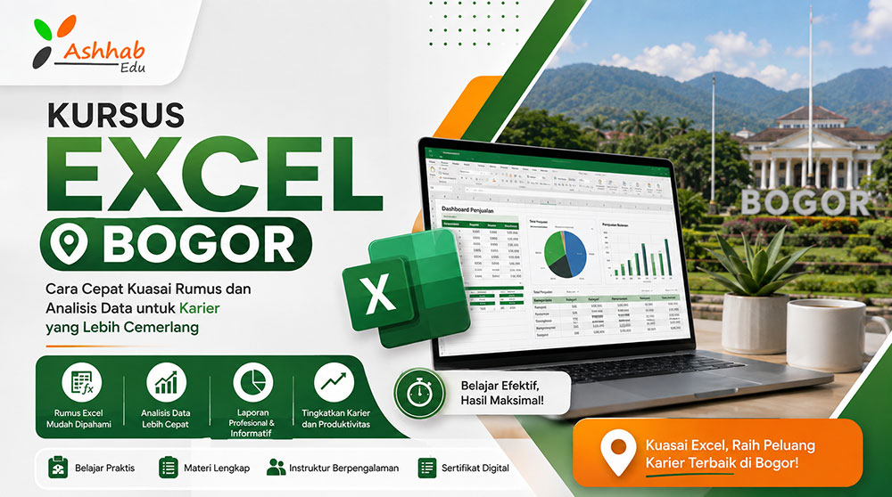 pelatihan training kursus excel bogor - Ashhabedu26