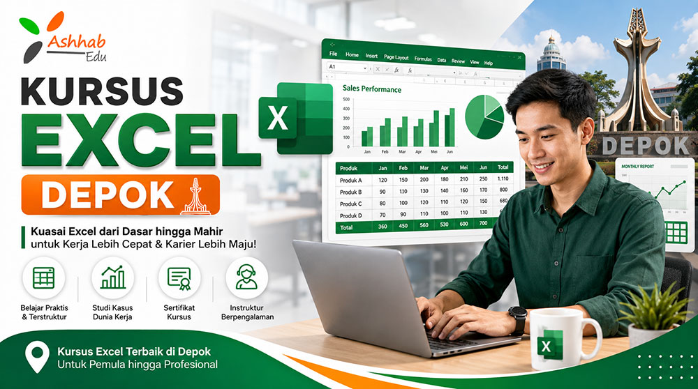 pelatihan training kursus excel depok - Ashhabedu26
